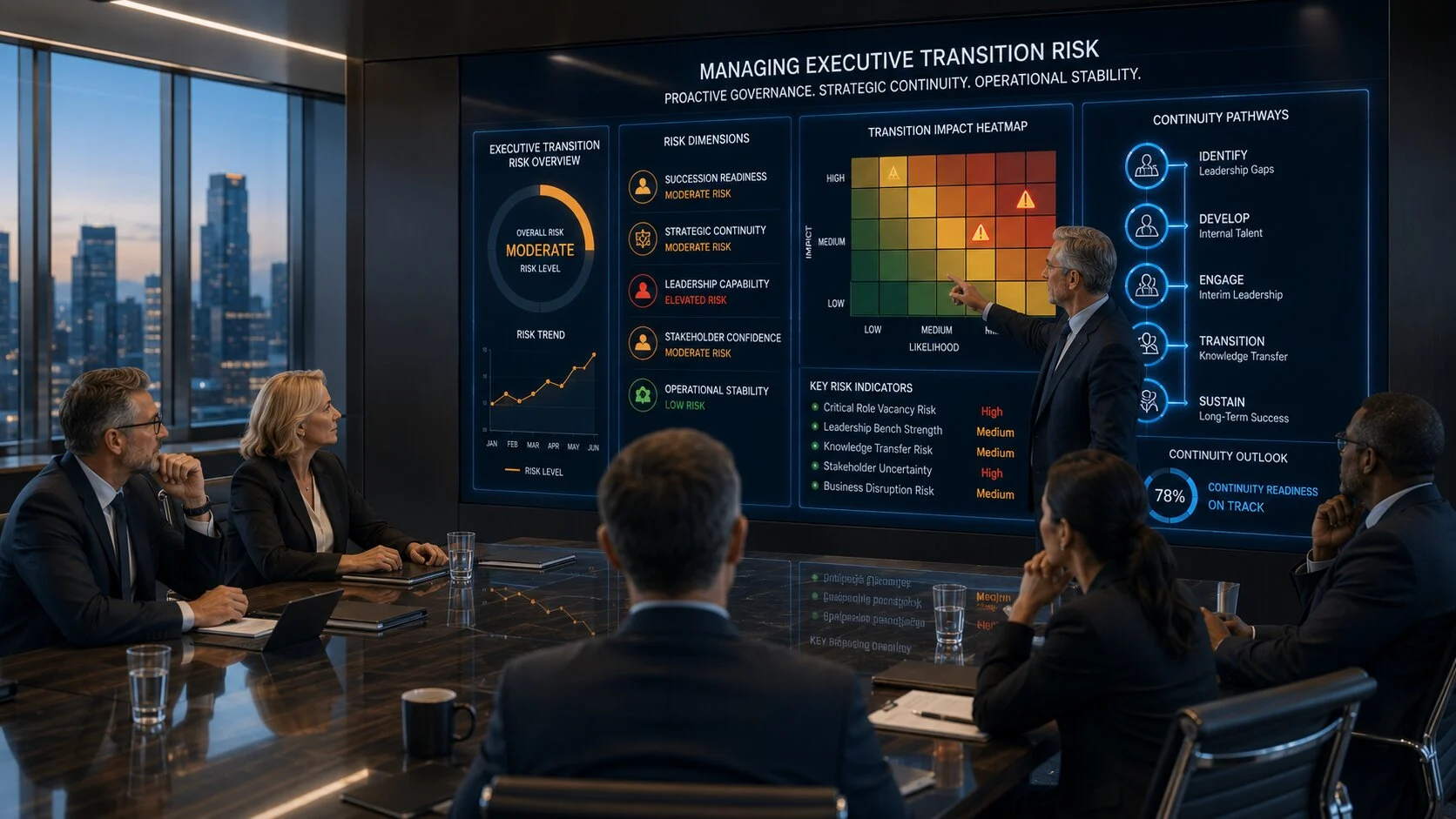What Executive Transition Risk Looks Like